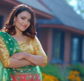 प्रचण्डकी नातिनी र टंकले ल्याए ‘चिटिक्कै परी बस’