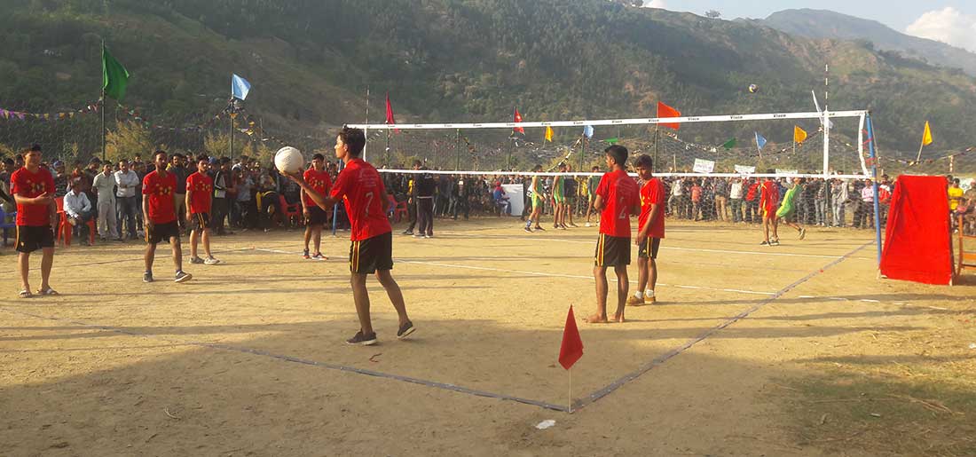 अछाममा ठूलो धनराशीको भलिबल प्रतियोगिता