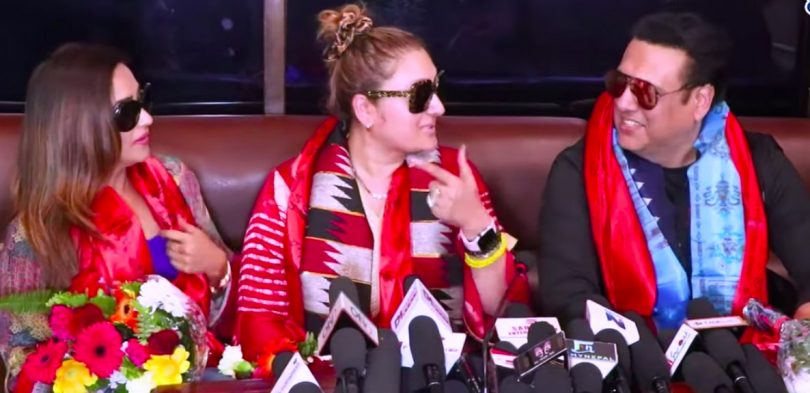 ‘नेपाल चलचित्र स्वर्णिम महोत्सव’का लागि बलिउड अभिनेता गोबिन्द नेपालमा