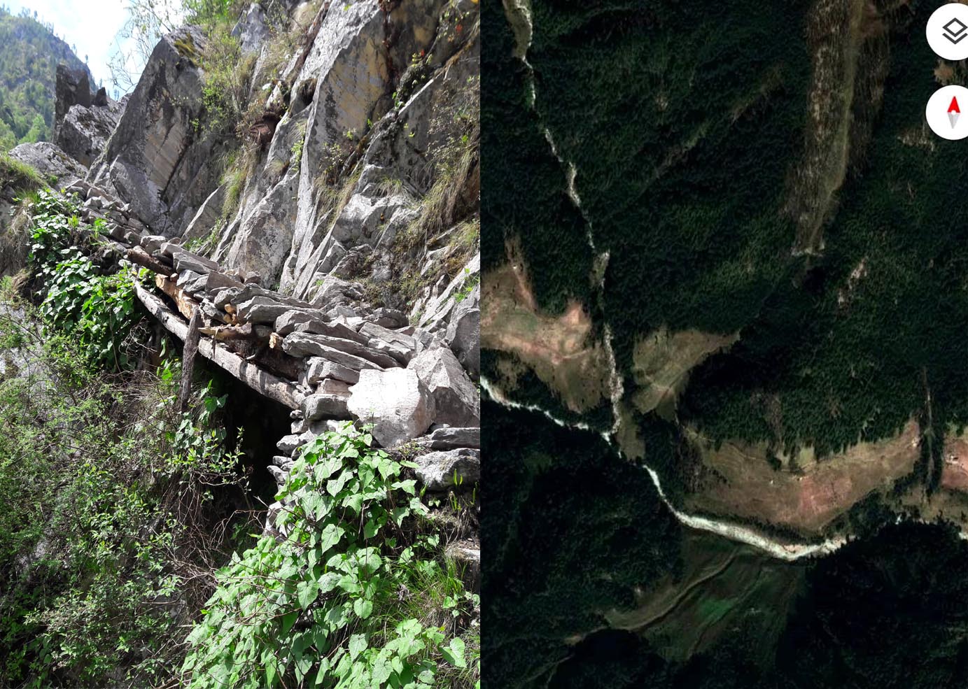 राज्यको वेवास्थामा दुर्गम गाँउ लाम्पाटा गाँउ