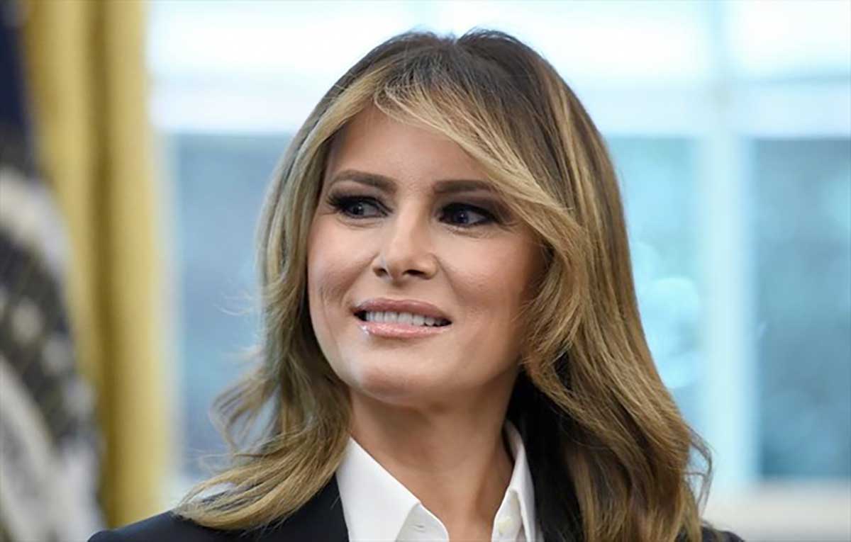 ट्रम्प पत्नी मेलानियाले भाषण गरिरहँदा विद्यार्थीहरुको ‘हुटिङ’