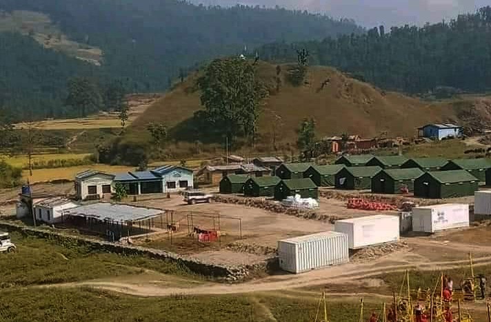 चिनियाँ प्राविधिकले बनाए बेस क्याम्प, कामले गतिलिने