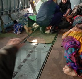 डोटी बस दुर्घटनाका नौ जना घाईतेलाई सेनाको हेलिकोप्टर मार्फत काठमाडौँ लगियो