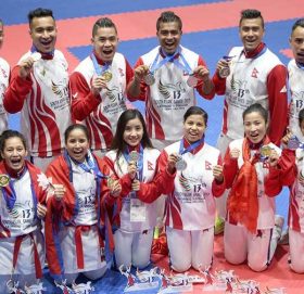 एकै दिन नेपाललाई १५ स्वर्ण