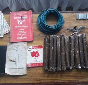 संखुवासभा : विष्फोटक पदार्थसहित विप्लव कार्यकर्ता पक्राउ