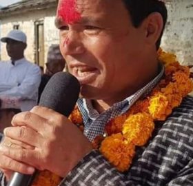 अछामको मेल्लेख गाउँपालिका ५ मा नेकपाबाट रमेश खड्का विजयी