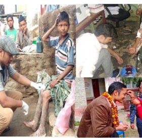 डाक्टर दुर्गा महर्जन र टिका राईको बिदाइमा रोएको बाजुरा