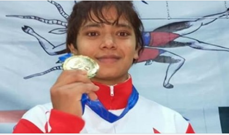 ‘मैले जितेको यो स्वर्ण दूध बेचेर मलाई पढाउने आमालाई हो’