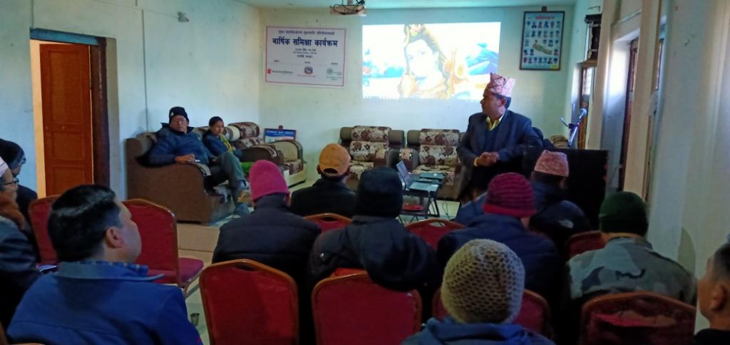 युवा शसक्तिकरण परियोजनाको बार्षिक समिक्षा