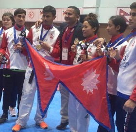 अपेक्षाभन्दा कम स्वर्णमा सकियो तेक्वान्दो