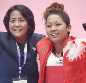 तेक्वान्दोमा सङ्गीताले जितिन् स्वर्ण