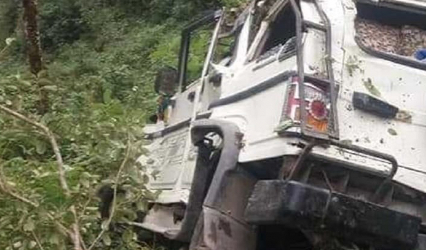 डोटीमा जीप दुर्घटना हुँदा एक जनाको मृत्यु