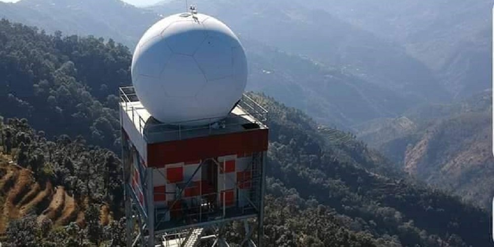 माैसमबारे पूर्वसूचना दिने अहिलेसम्मकै अत्याधुनिक प्रविधि राडारकाे उद्घाटन