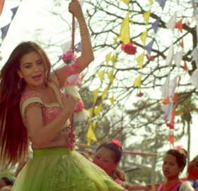 ‘दि कर्मा’को गीत ‘बजार लाग्या छ’: नीता र करणको नृत्य