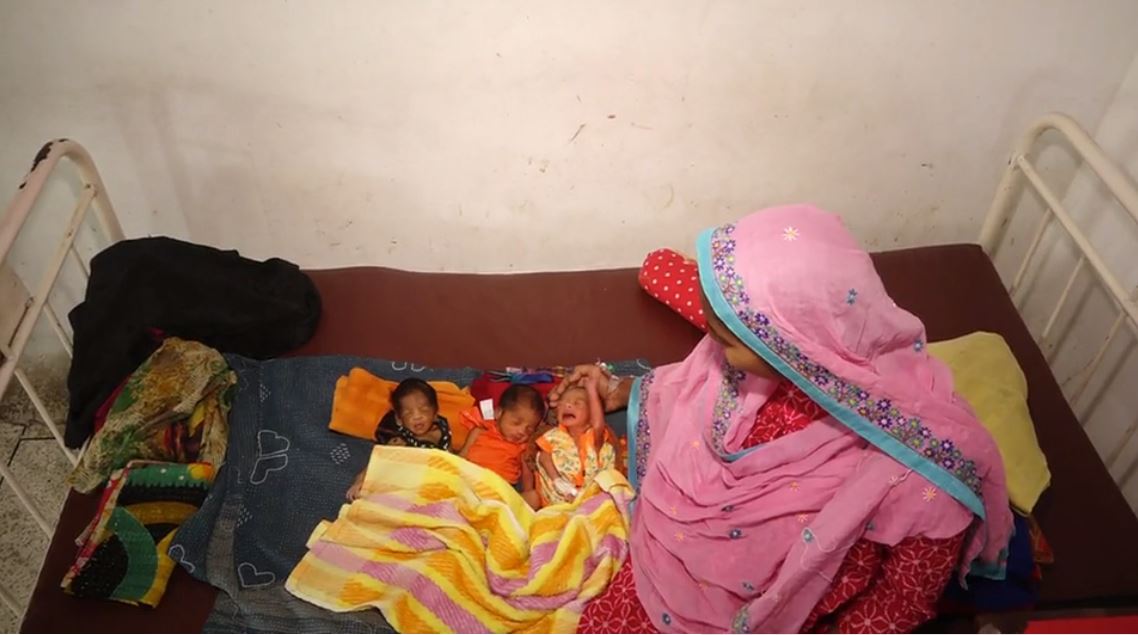 एक छोरालाई जन्म दिएको २६ दिनपछि फेरी जुम्ल्याहा बच्चाहरू जन्मेपछि डाक्टर नै चकित, विश्वभर बन्यो भाइरल