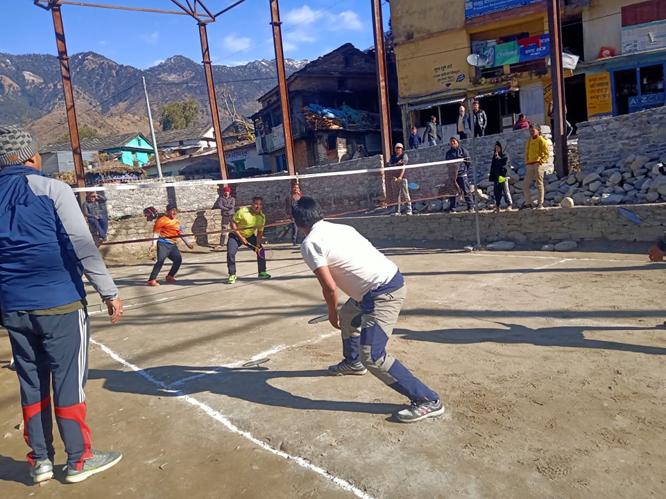 जेवि मिडिया प्रालीद्धारा ब्याटम्यान्टन प्रतियोगिता संचालन