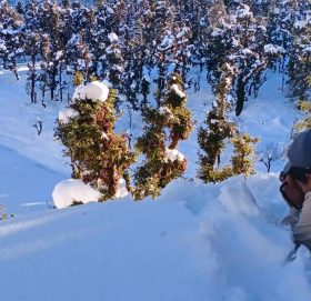 पाेरखे हिमताल हेर्न दर्जन बढि पर्यटक एकै दिनमा जान्छन (फाेटाे फिचर)