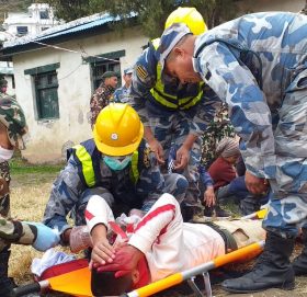 भूकम्पीय सुरक्षासम्बन्धी डेमो प्रदर्शन