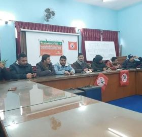 स्ववियु निर्वाचन केन्द्रित नेविसंघको उपत्यका स्तरिय छलफल 