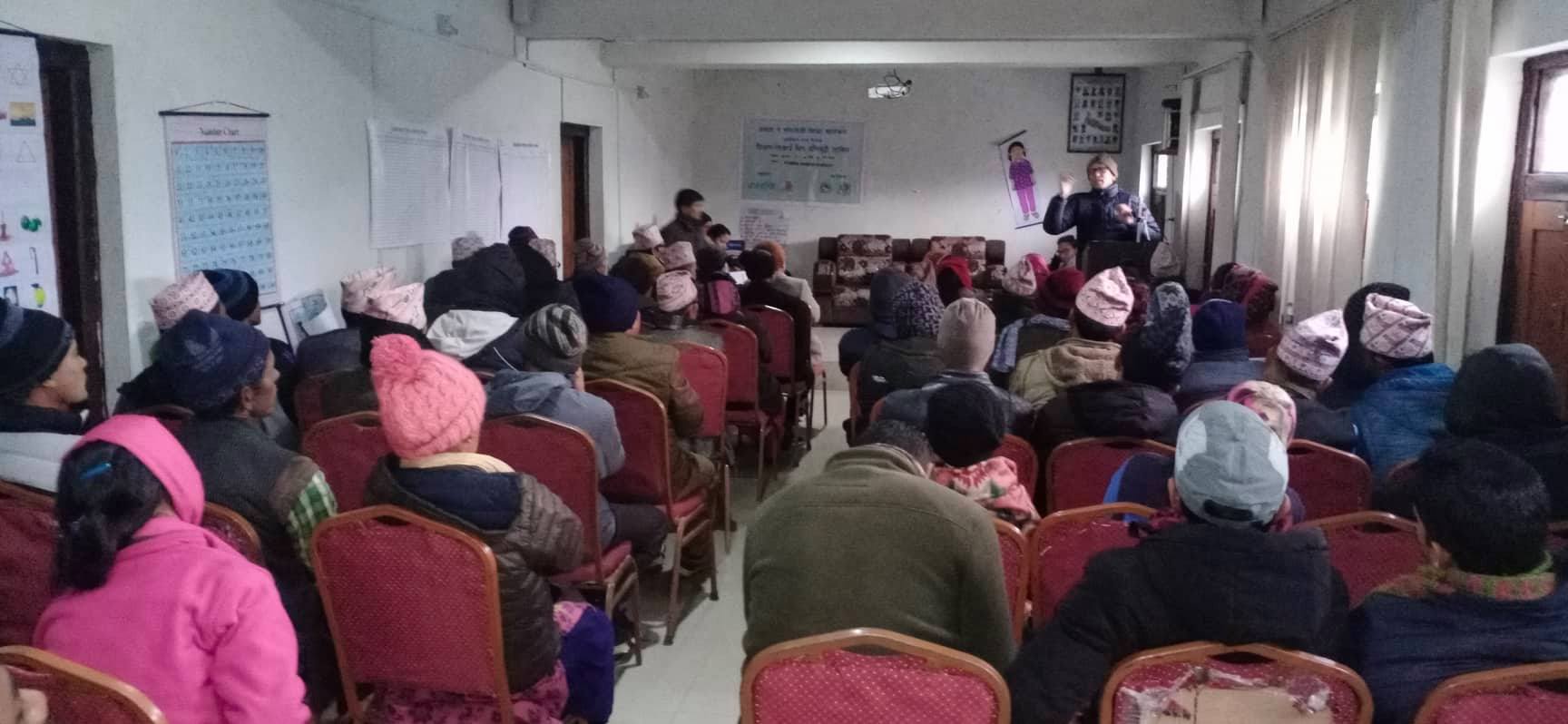 ५ दिने शिक्षण सिकाइ सिप अभिबृद्धि तालिम शुरु