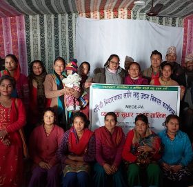 गाैमुलमा गरिबी निबारणकाे लागि ब्यबसाय सुधार तालिम