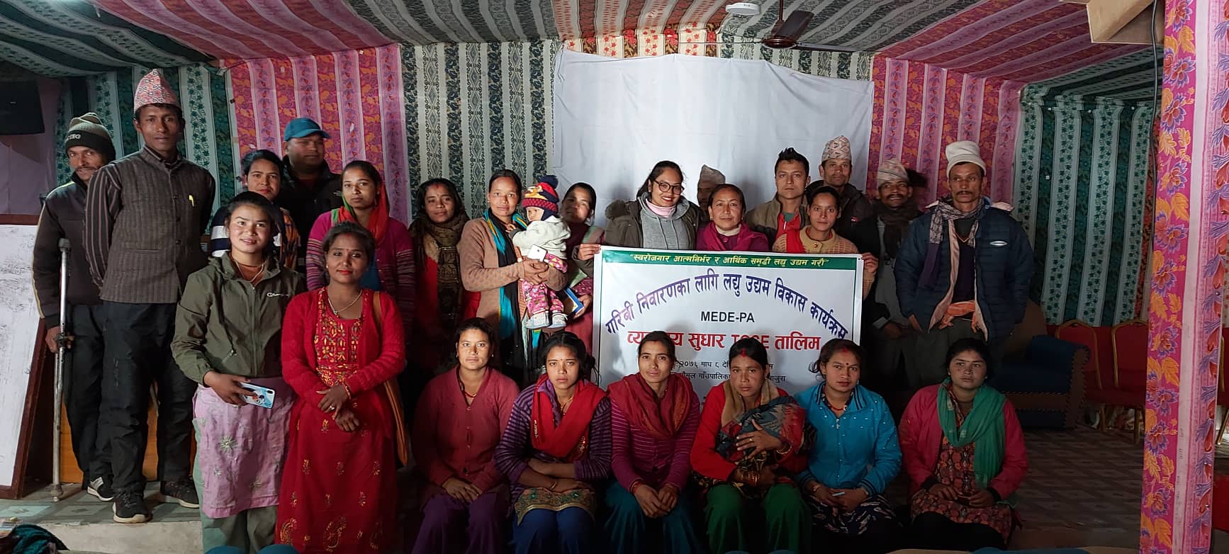 गाैमुलमा गरिबी निबारणकाे लागि ब्यबसाय सुधार तालिम