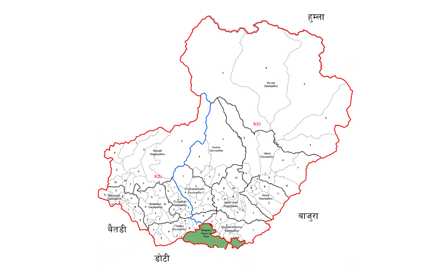 भूकम्प दिवसकै दिन बझाङमा ३.८ म्याग्निच्युडकाे भूकम्प गयाे