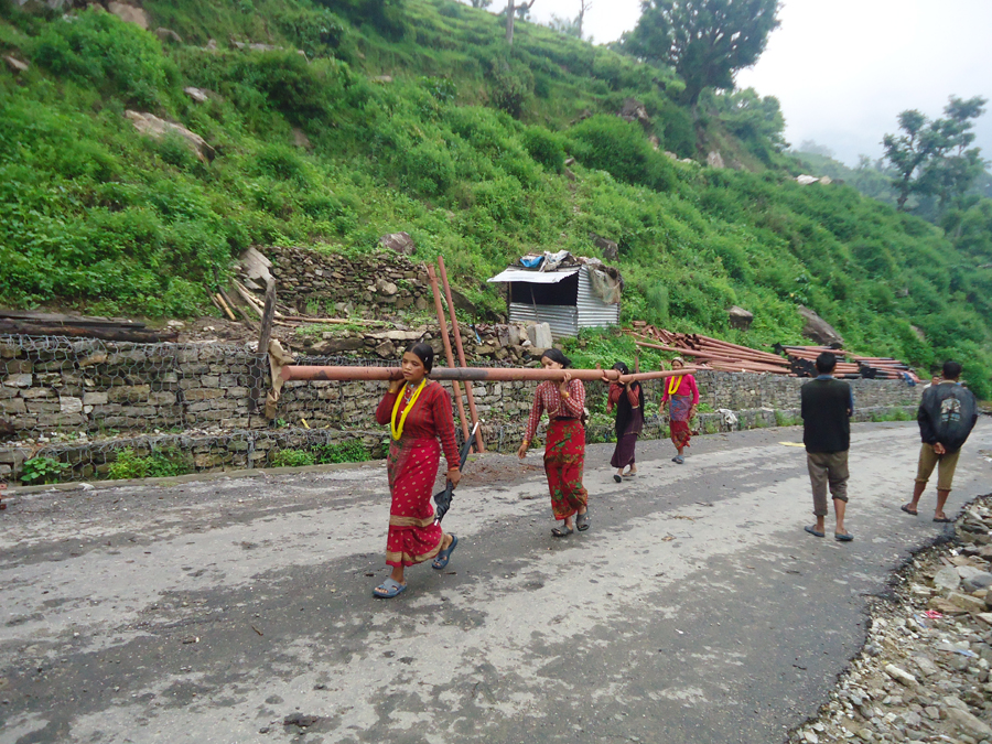 बाजुरामा पहिलो पटक राष्ट्रिय प्रसारण लाइन बाट बिजुली बल्याे
