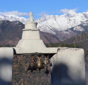 मार्तडी बजार बाट देखिएका सुन्दर हिमाल (फाेटाे फिचर)