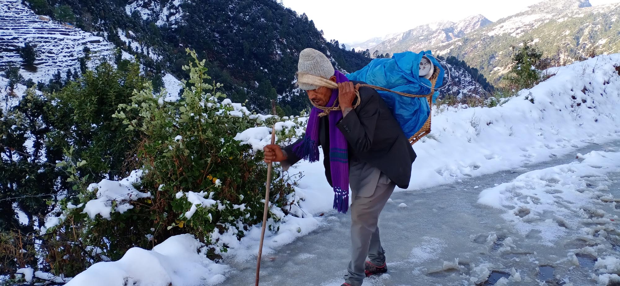 लगातारको हिमँपातले जनजिवन अस्तब्यस्त