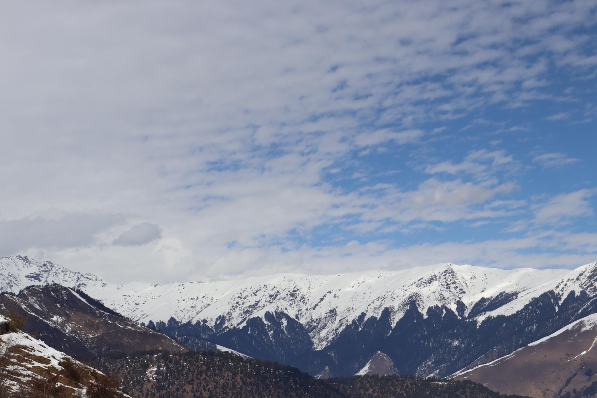 पाण्डुसैनबाट बुढिन्नदा अासपासका सुन्दर हिमाल (फाेटाे फिचर)
