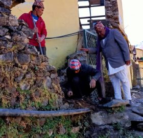 अस्पतालको अतिक्रमीत जमीन खाली गर्दै