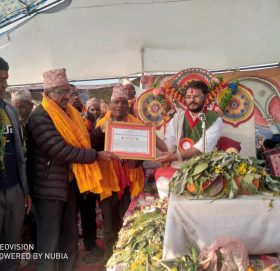 त्रिवेणी ज्ञान विज्ञान धार्मिक महा–महोत्सव : साढे ३२ लाख रुपैयाँ संकलन