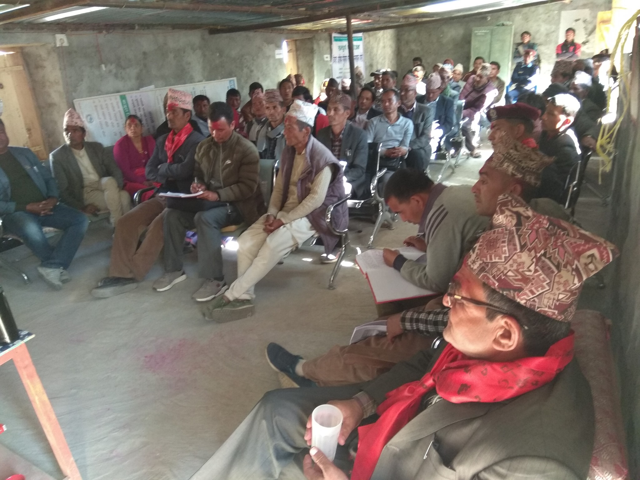 हिमाली गाँउपालिका साक्षर घोषणा गरिदै