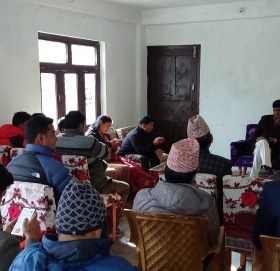 मार्तडीको बिजुलीका बारेमा छलफल गरे सांसद थापाले