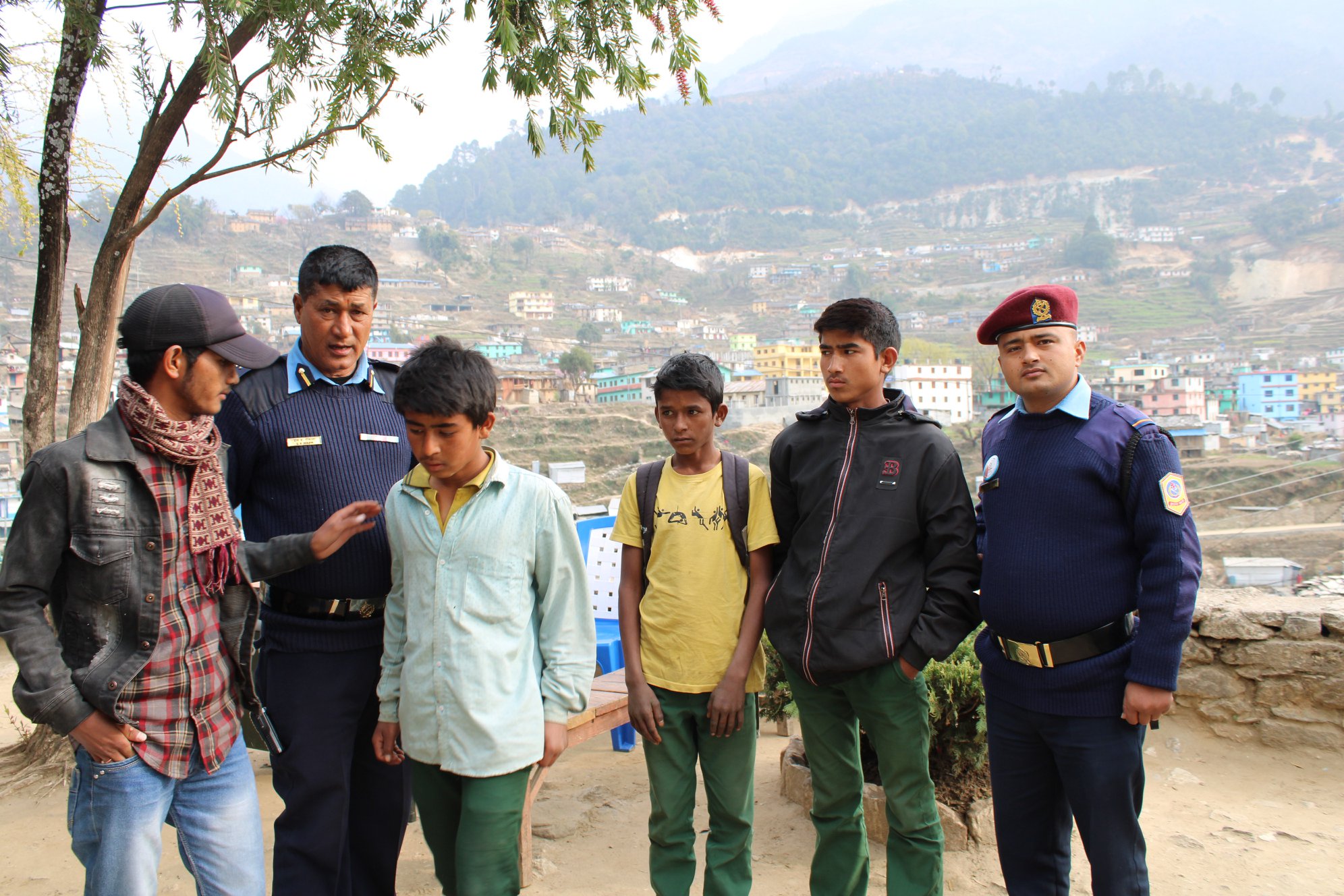 भारत जान लागेका बालकको प्रहरीद्वारा उद्धार