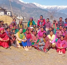 छाउकुप्रथा बारे चेतना फैलाउदै उपप्रमुख सृष्टि रेग्मि