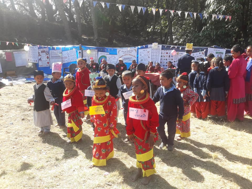 खातीभिटामा प्रारम्भिक कक्षा सिकाई मेला सञ्चालन
