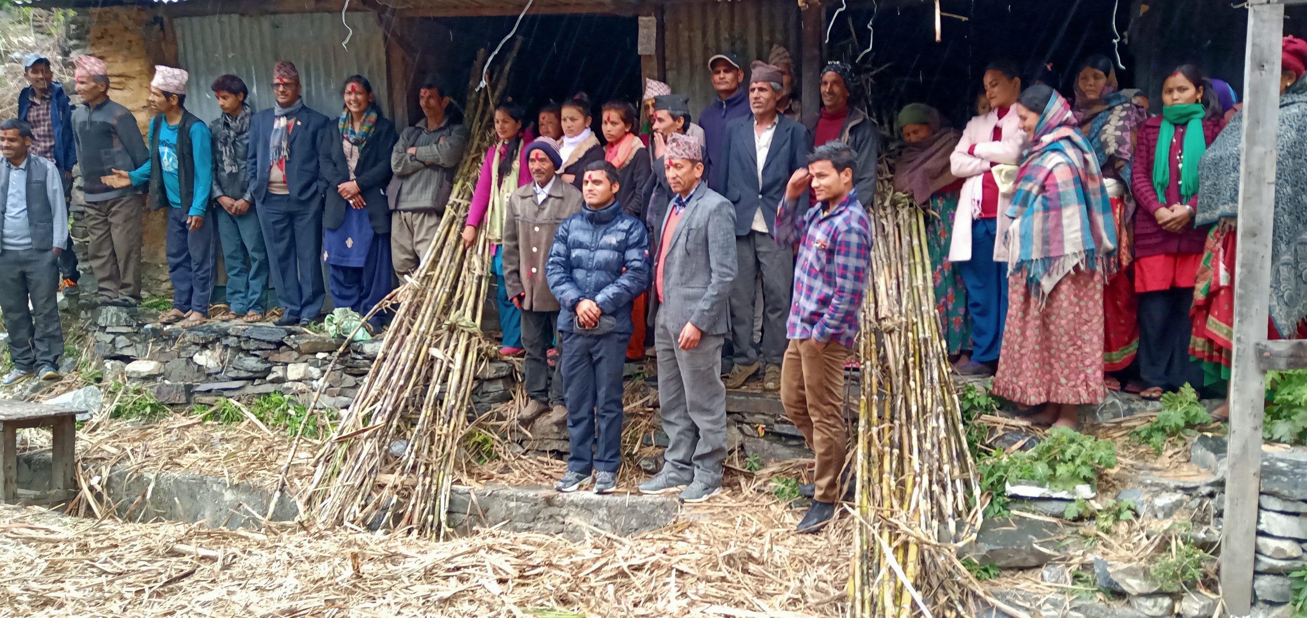 साँफे मार्तडी सडक खण्डमा उखु खेति अभियानकाे पहिलाे चरण सम्पन्न 