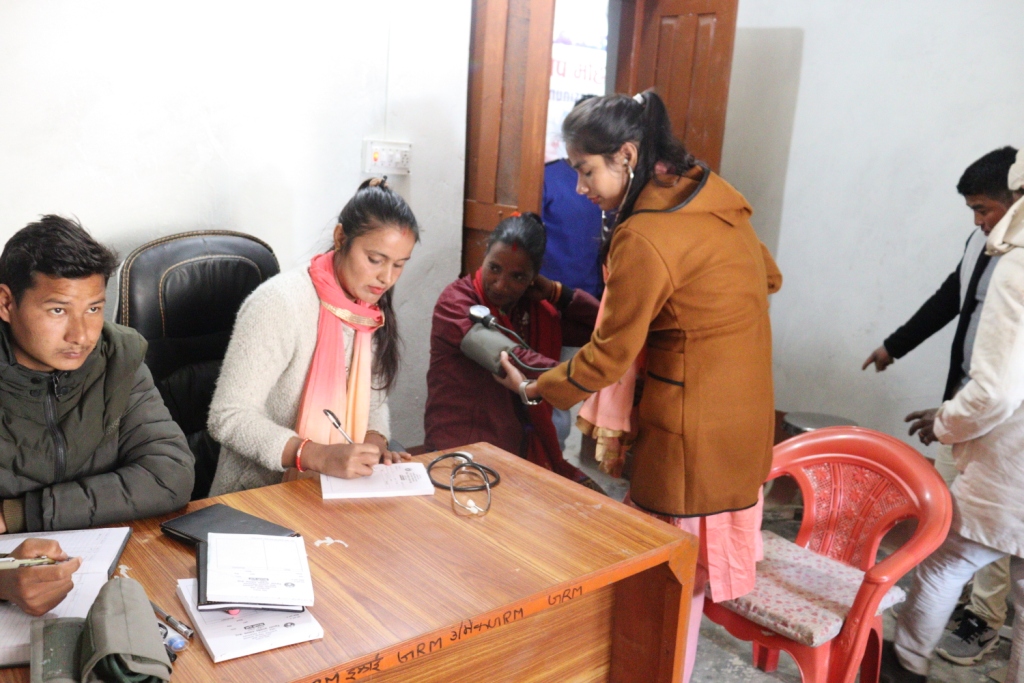 गाैमुल गाउँपालिकामा पहिलाेपट आयुर्बेद क्लिनिक