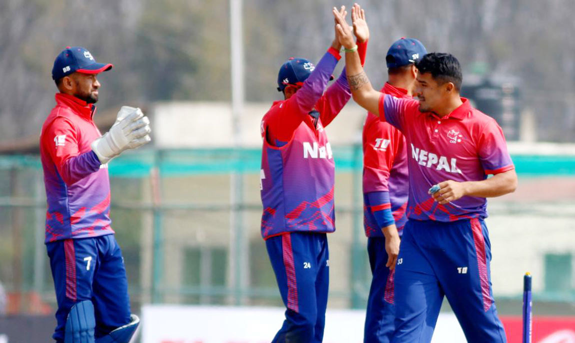 अमेरिकाविरुद्धको जितमा करण केसीका महत्वपूर्ण चार विकेट