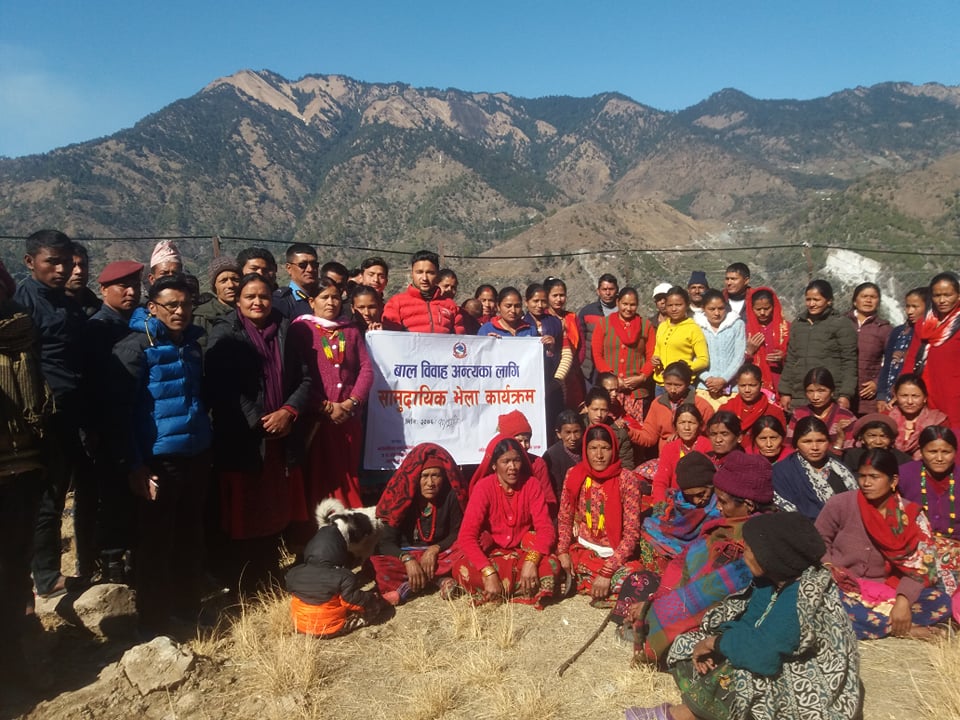 बालविवाहको अन्त्य गर्न सक्रिय भएर लाग्छौं : स्थानीय