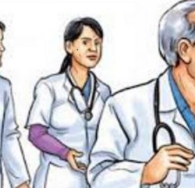 भाइरल प्रभाबित क्षेत्रमा हिड्यो डाक्टरको टोली