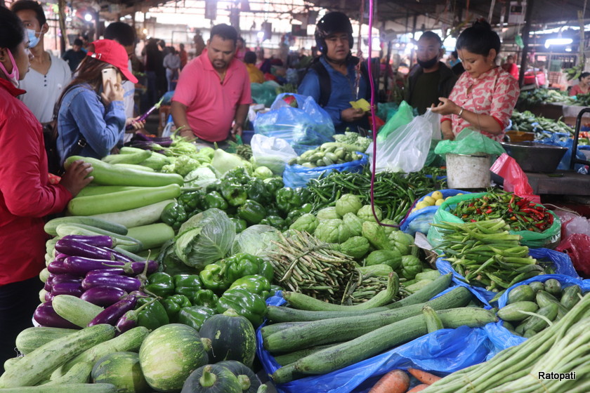प्रमुख चाडपर्व सकिए पनि तरकारीको भाउ छोइनसक्नु