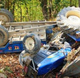 ट्याक्टर दुर्घटना अपडेट : चालकसहित ९ जना घाईते (नामसहित)