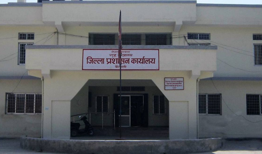 कैलालीमा २ बजेदेखि निषेधाज्ञा