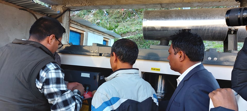 उपचार सहज बनाउन अस्पतालमा जेनेटर जडान