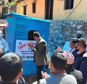 जिल्ला अस्पतालमा हेल्थ डेस्क स्थापना