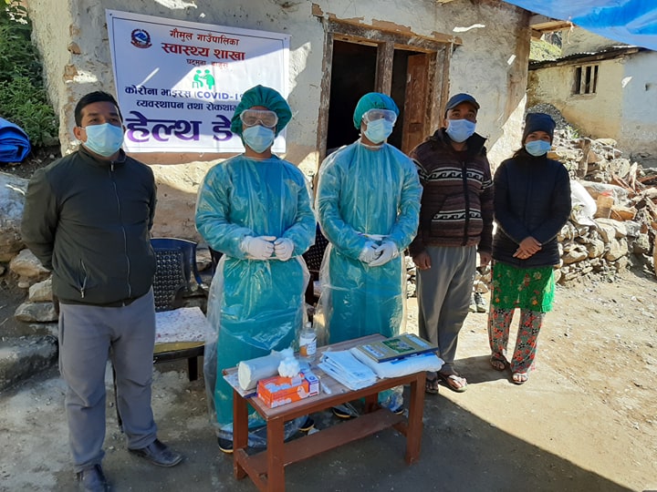 गौमुल गाउँपालिकामा पनी हेल्थ डेस्क स्थापना