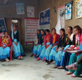 परिवार नियोजन सम्बन्धी महिला स्वयम सेविकालाई १ दिने तालिम